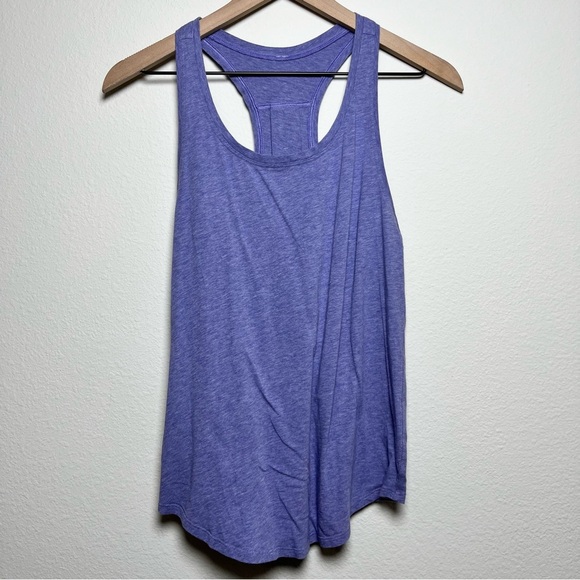 Lululemon Women Tank‎ Top 6 Lavender Purple Racerback Gym Casual Workout - Picture 1 of 6